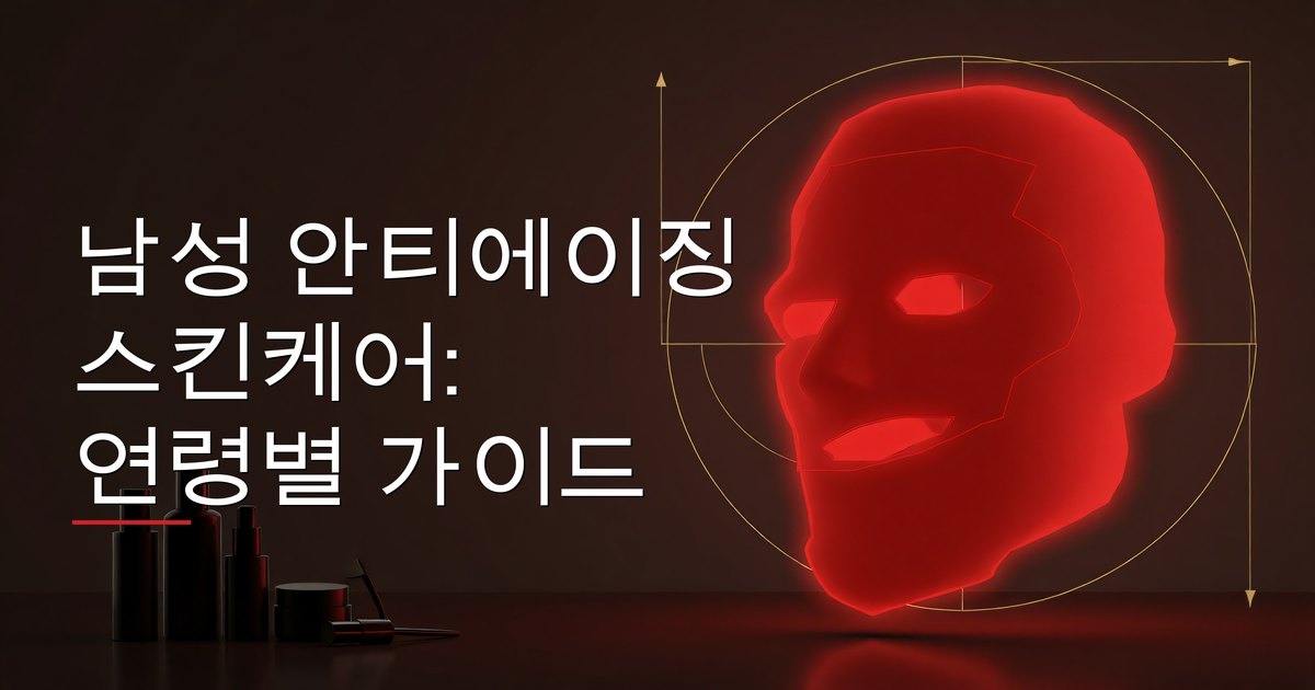 젊은 남성이 예방 스킨케어 루틴의 첫 단계로 자외선 차단제를 바르는 모습