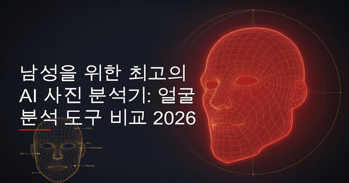 남성용 AI 얼굴 분석 비교 도구의 기능과 결과