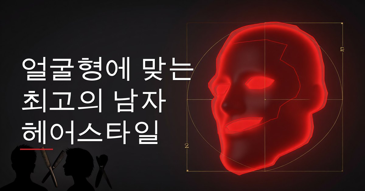 얼굴형에 맞는 최고의 남자 헤어스타일