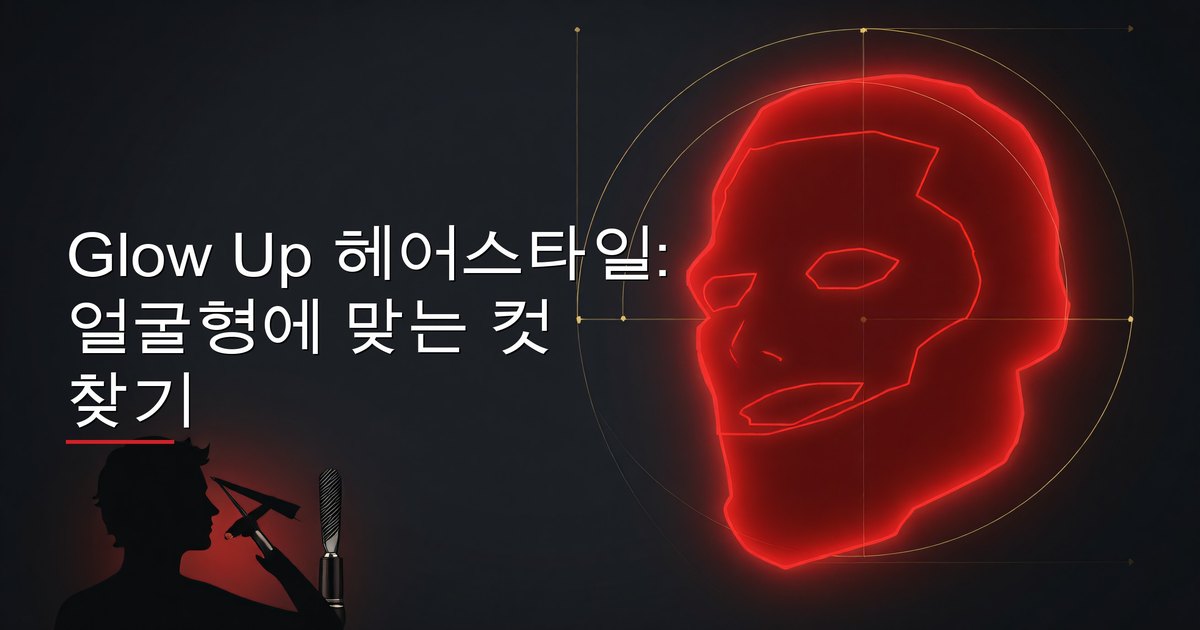 Glow Up 헤어스타일: 얼굴형에 맞는 컷 찾기