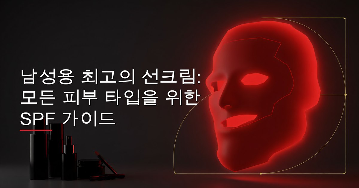 남성용 최고의 선크림: 모든 피부 타입을 위한 SPF 가이드