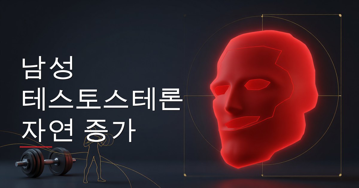 남성 테스토스테론을 자연적으로 높이는 법
