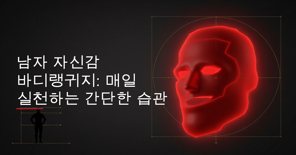 남자 자신감 바디랭귀지: 매일 실천하는 간단한 습관