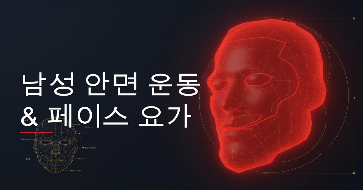 남성 안면 운동 & 페이스 요가