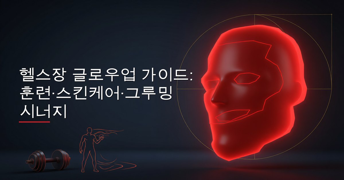 헬스장 글로우업 가이드