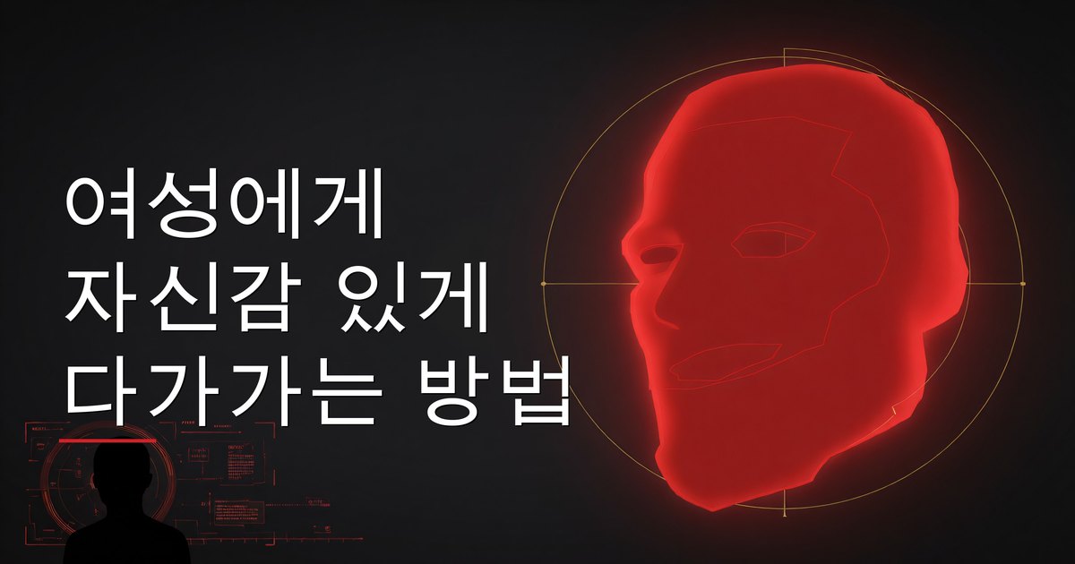 여성에게 자신감 있게 다가가는 방법