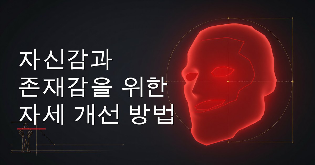 자신감과 존재감을 위한 자세 개선 방법