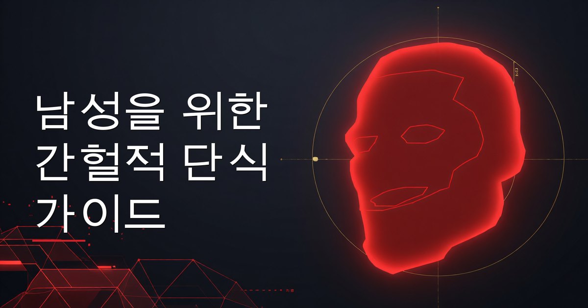 남성을 위한 간헐적 단식 가이드