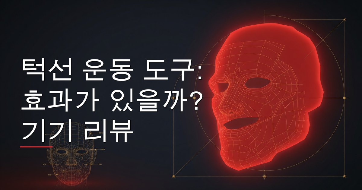 턱선 운동 도구와 턱 트레이너 기기를 효과, 안전성, 가치 순으로 비교