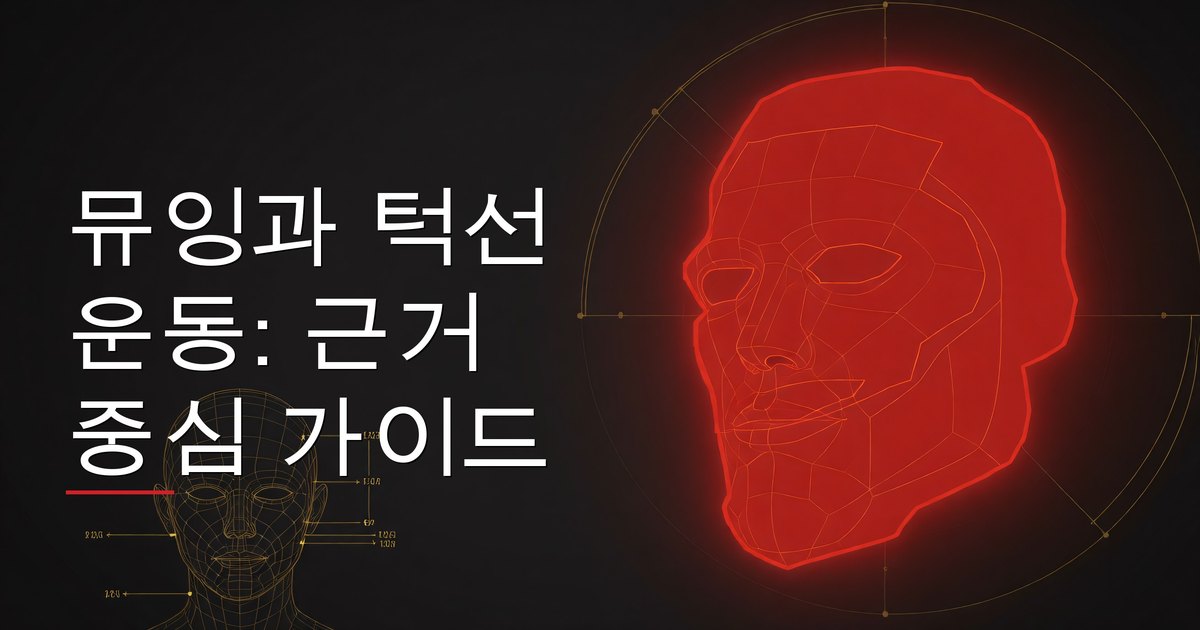 뮤잉과 턱선 운동: 근거 중심 가이드