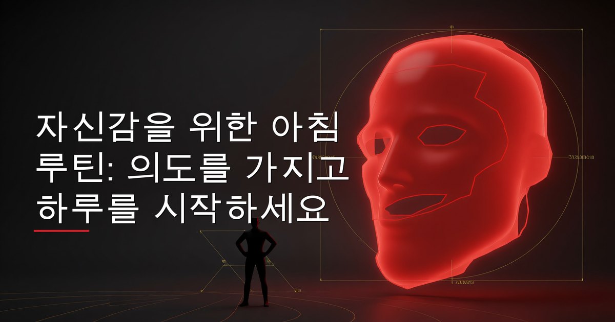 자신감을 위한 아침 루틴: 의도를 가지고 하루를 시작하세요