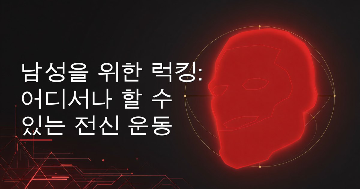 남성을 위한 럭킹: 어디서나 할 수 있는 전신 운동