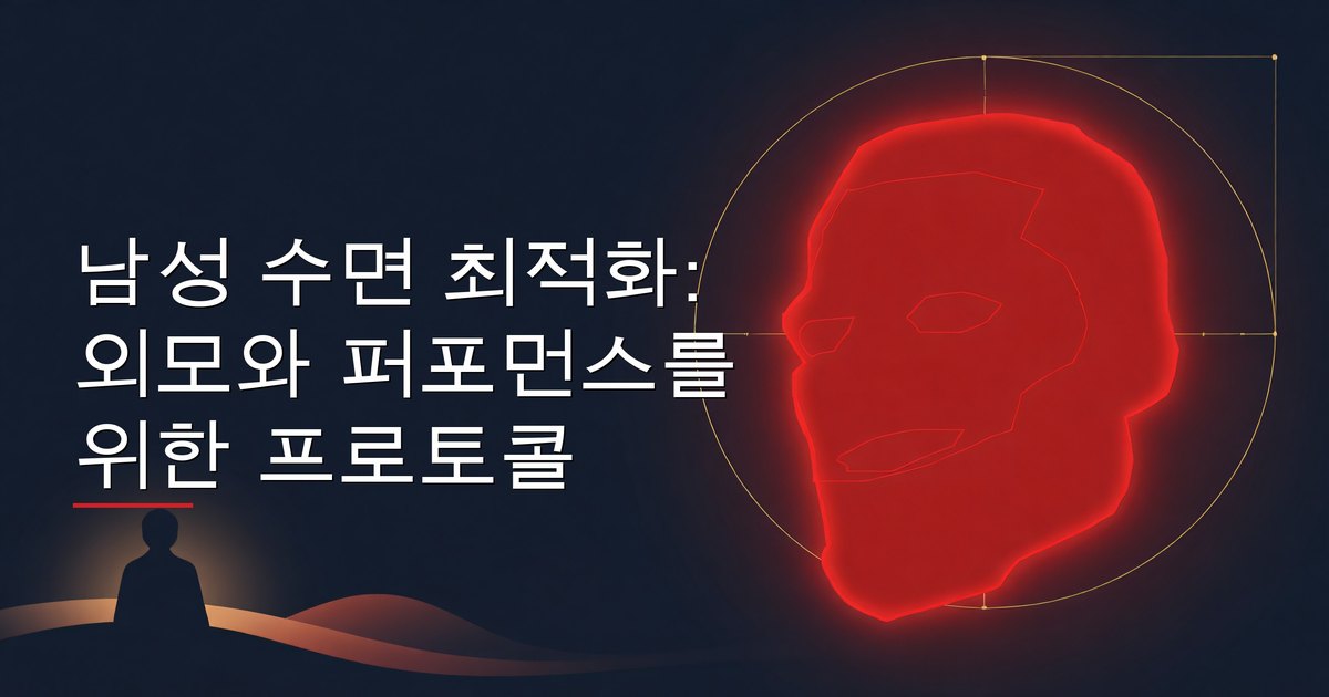 남성 수면 최적화: 외모와 퍼포먼스를 위한 프로토콜