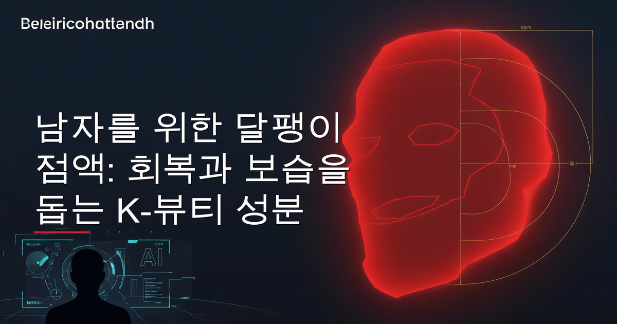 남자를 위한 달팽이 점액: 회복과 보습을 돕는 K-뷰티 성분