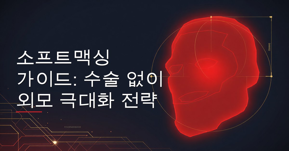 소프트맥싱 가이드: 수술 없이 외모 극대화 전략
