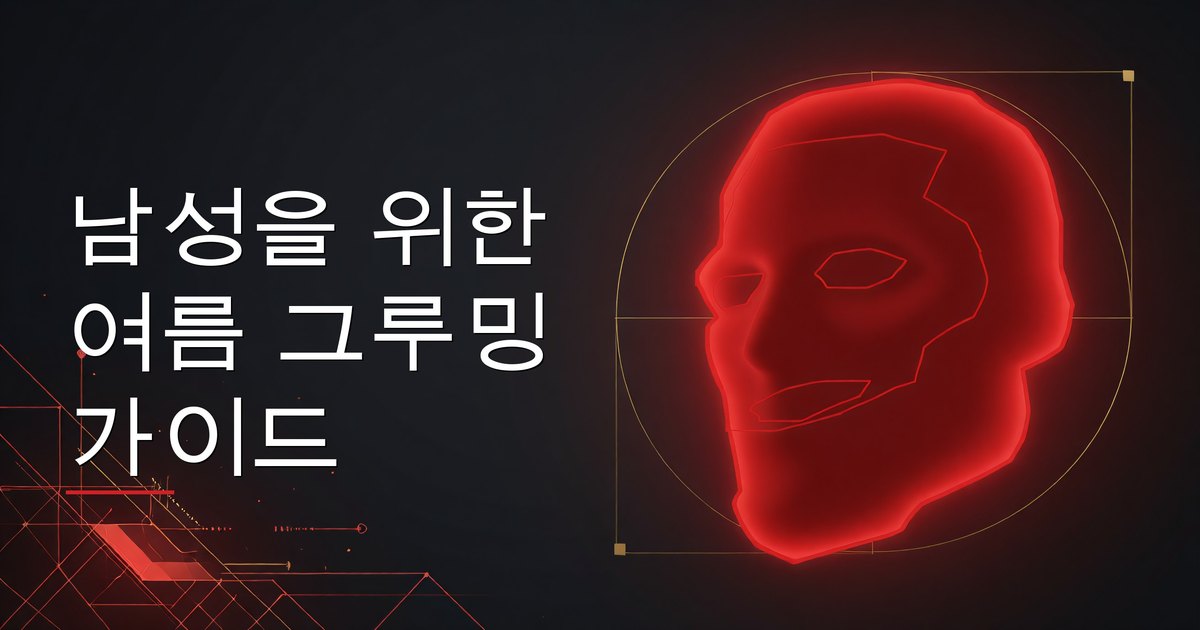 남성을 위한 여름 그루밍 가이드