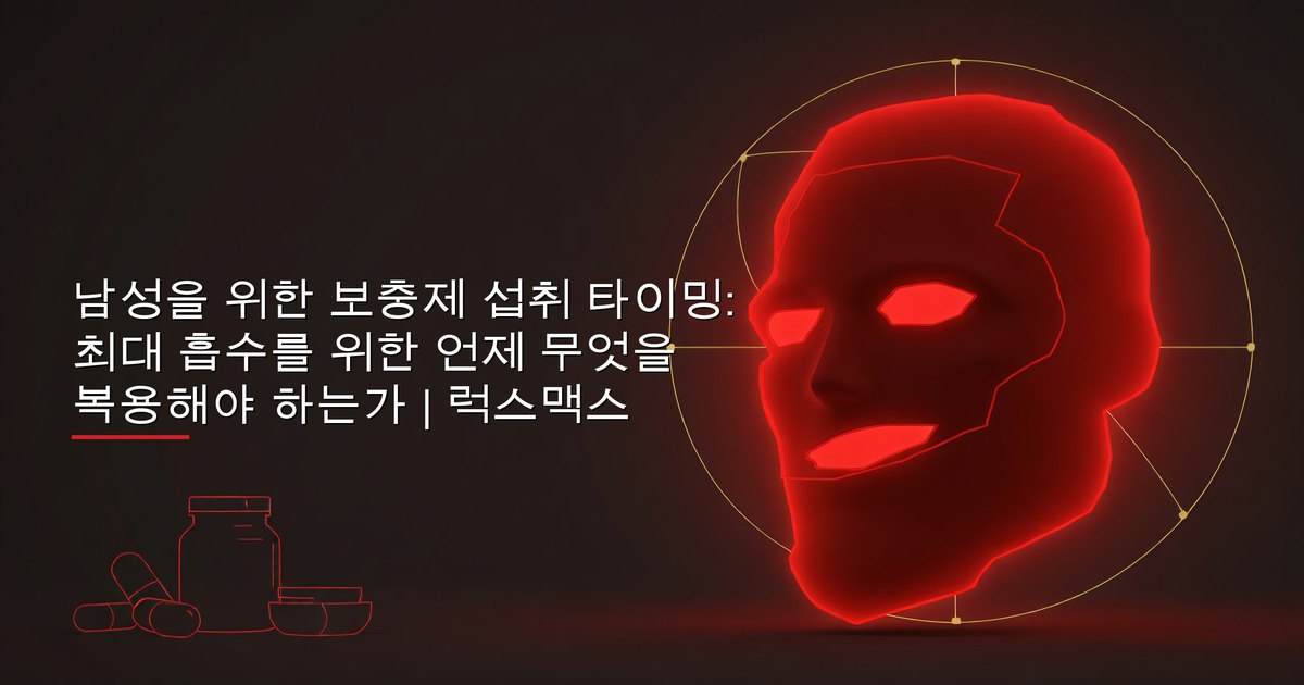 부엌 카운터에서 아침과 저녁 칸으로 일일 보충제를 정리하는 남성