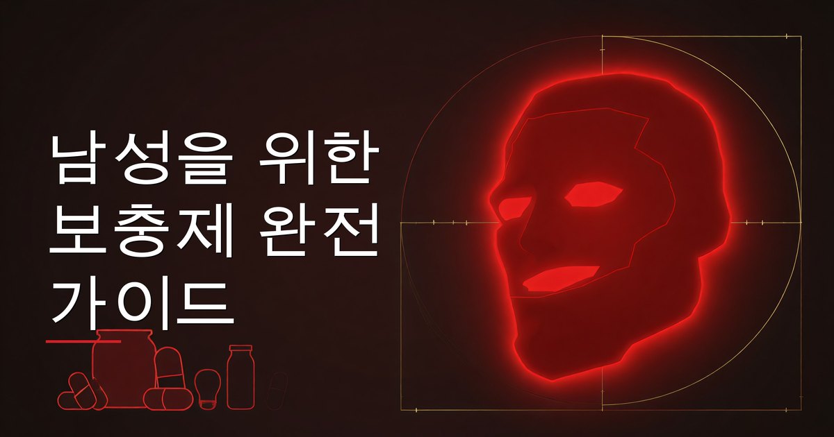 남성 보충제 가이드: 근거가 있는 비타민D, 오메가3, 마그네슘, 아연, 크레아틴 정리