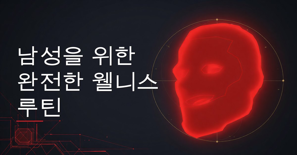 운동, 영양, 마음챙김으로 웰니스 루틴을 따르는 남성