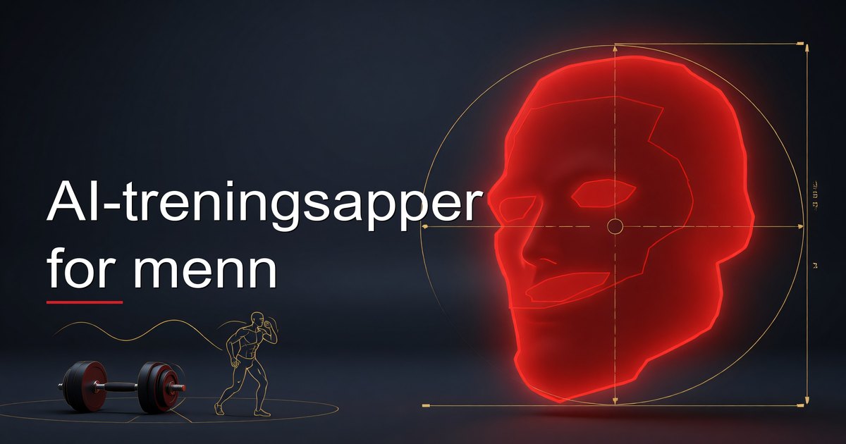 AI-treningsapper for menn