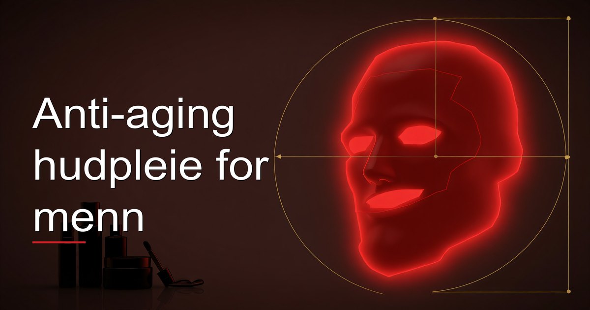 Anti-aging hudpleie for menn