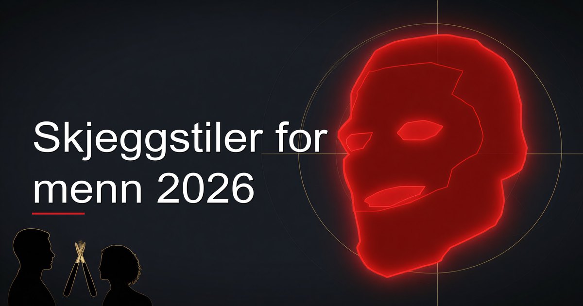 Skjeggstiler for menn 2026