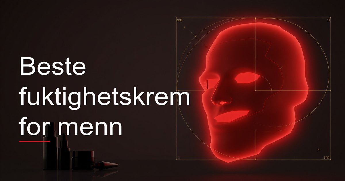 Beste fuktighetskrem for menn