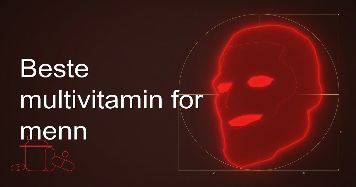 Beste multivitamin for menn
