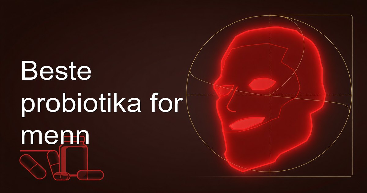 Beste probiotika for menn