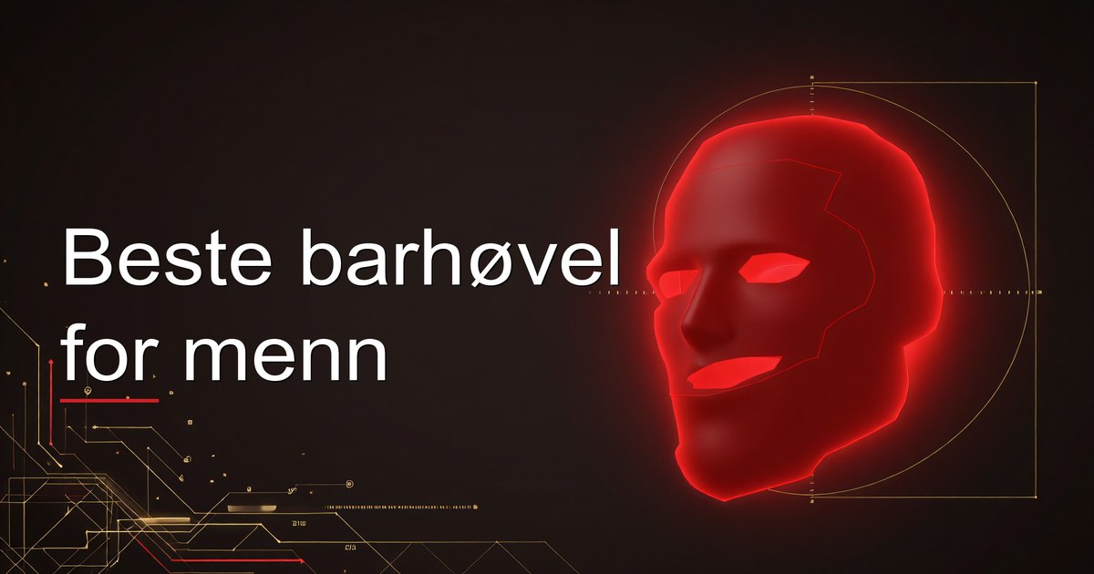 Beste barhøvel for menn