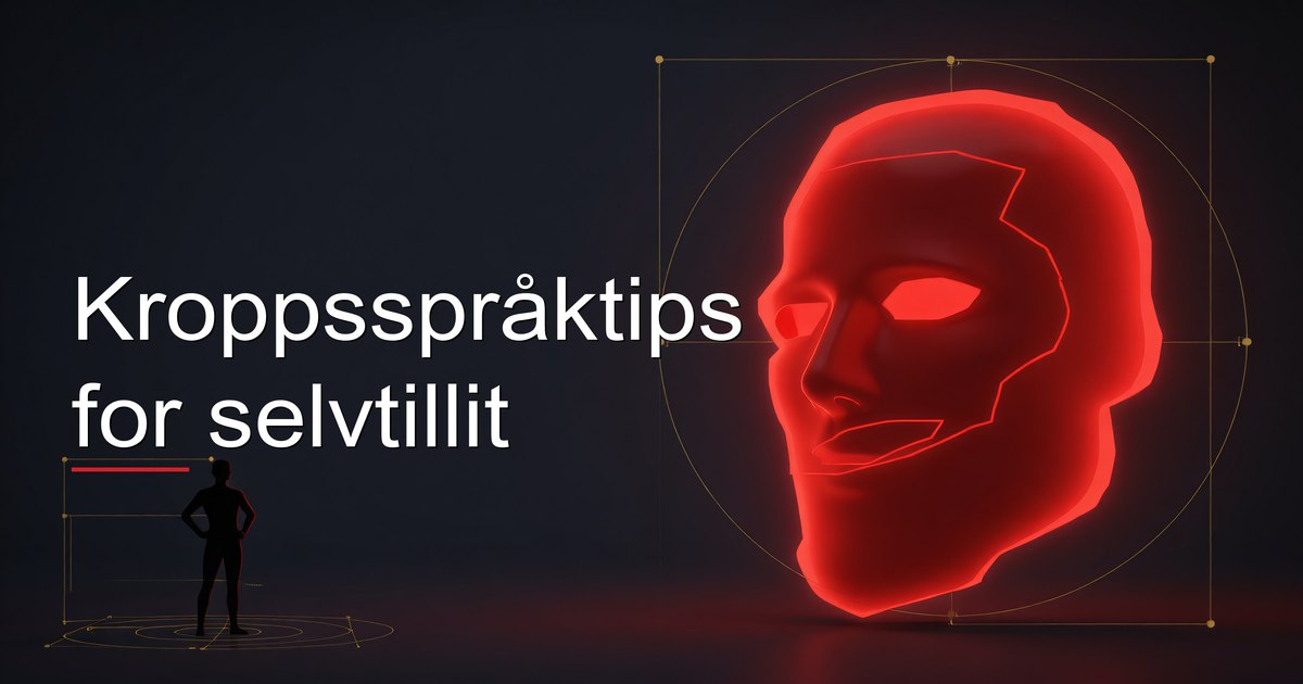 Kroppsspråktips for selvtillit