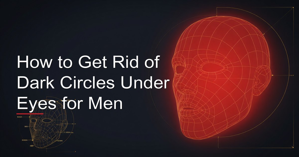 How to Get Rid of Dark Circles Under Eyes for Men