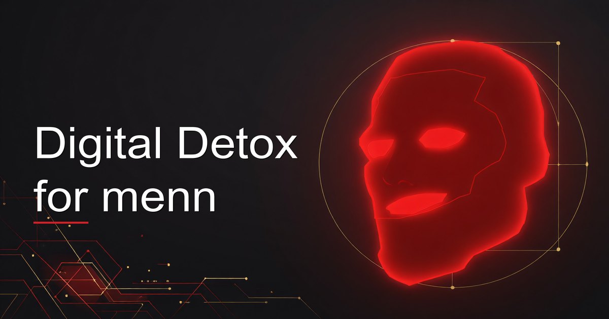Digital Detox for menn