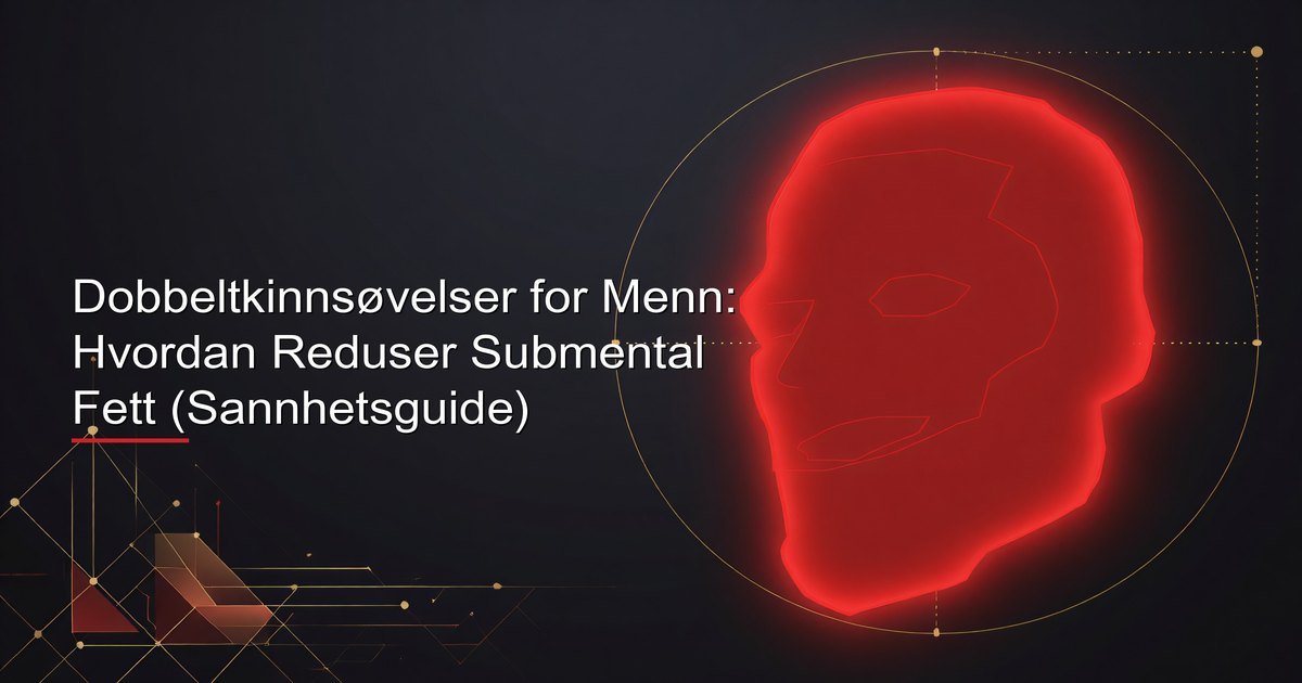 Dobbeltkinnsøvelser for Menn: Hvordan Reduser Submental Fett (Sannhetsguide)