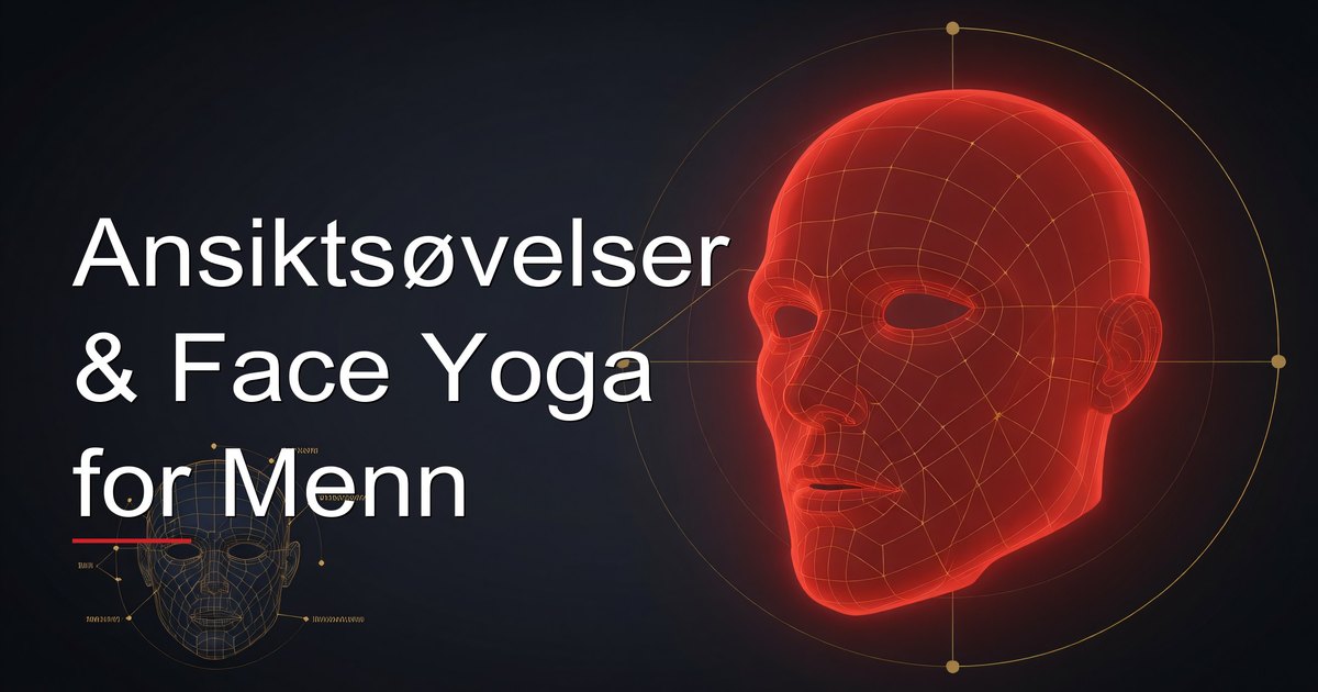 Ansiktsøvelser & Face Yoga for Menn