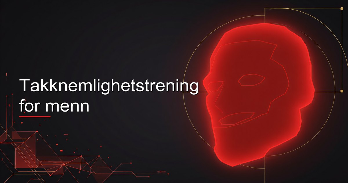 Takknemlighetstrening for menn