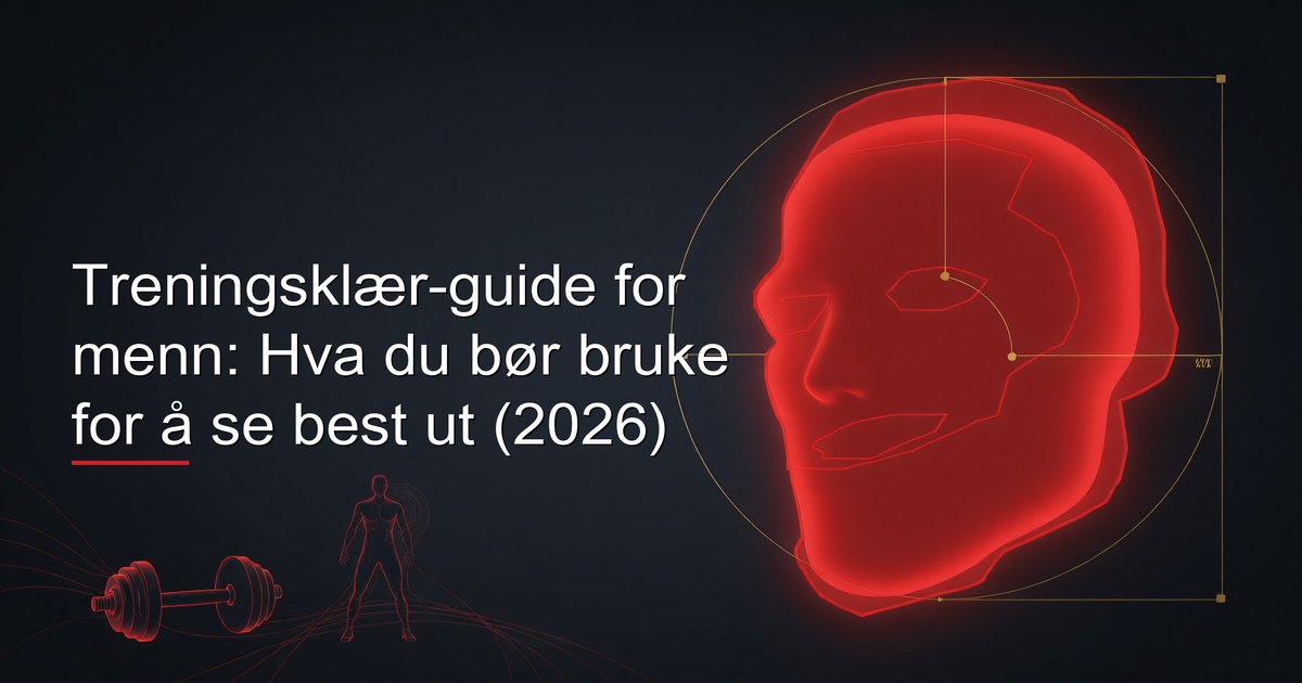 Treningsklær-guide for menn: komplett guide til treningsklær som viser tropper, bukser, sko, lagdelingssystemer og antrekk-kombinasjoner etter treningstype