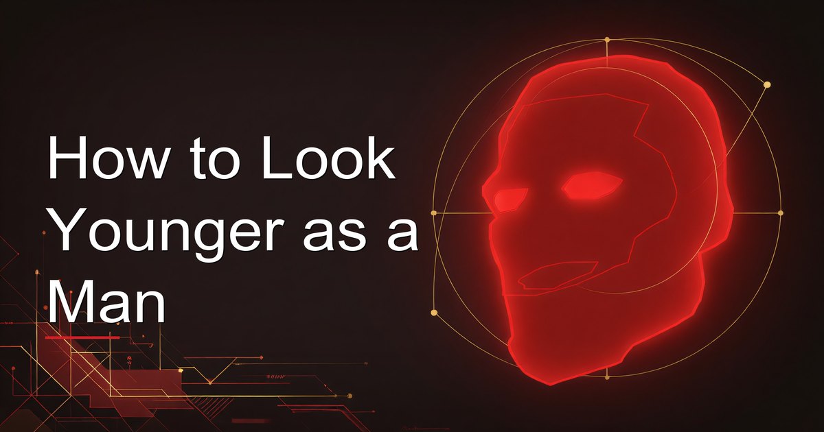 How to Look Younger as a Man