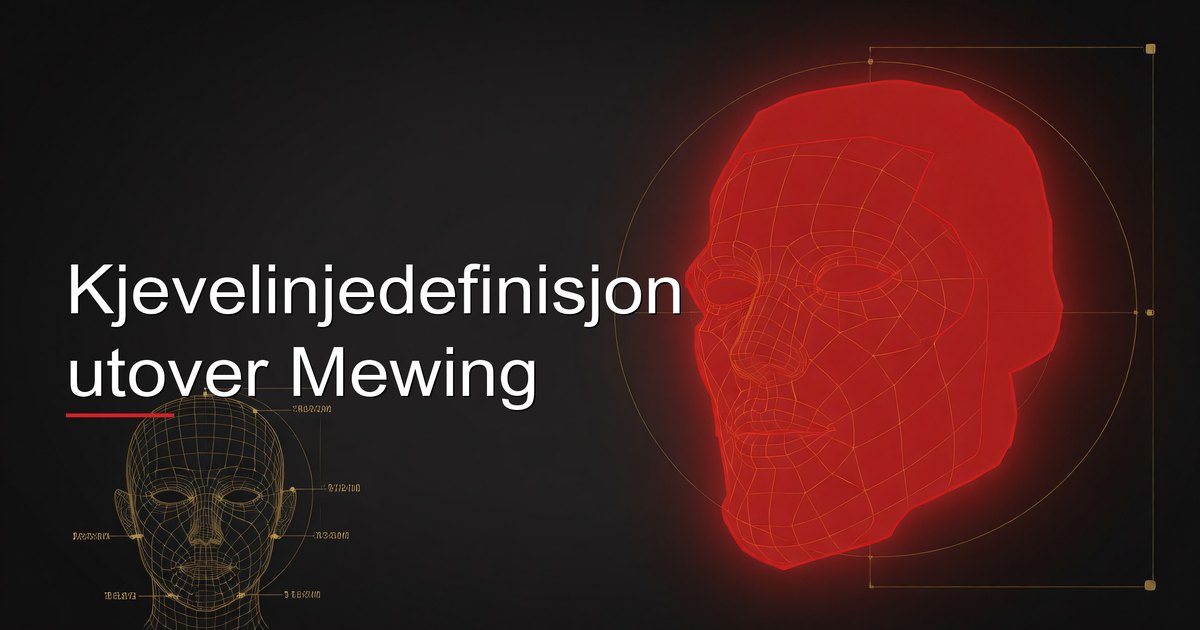 Kjevelinjedefinisjon utover Mewing