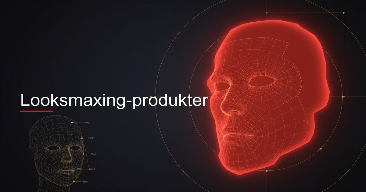 Looksmaxing-produkter