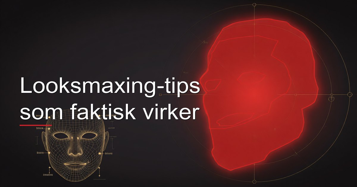 Looksmaxing-tips som faktisk virker