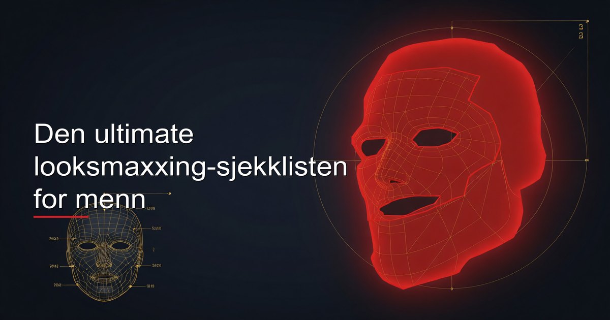 Den ultimate looksmaxxing-sjekklisten for menn