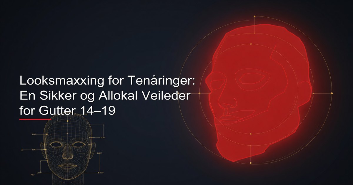 Looksmaxxing for Tenåringer: En Sikker og Allokal Veileder for Gutter 14–19