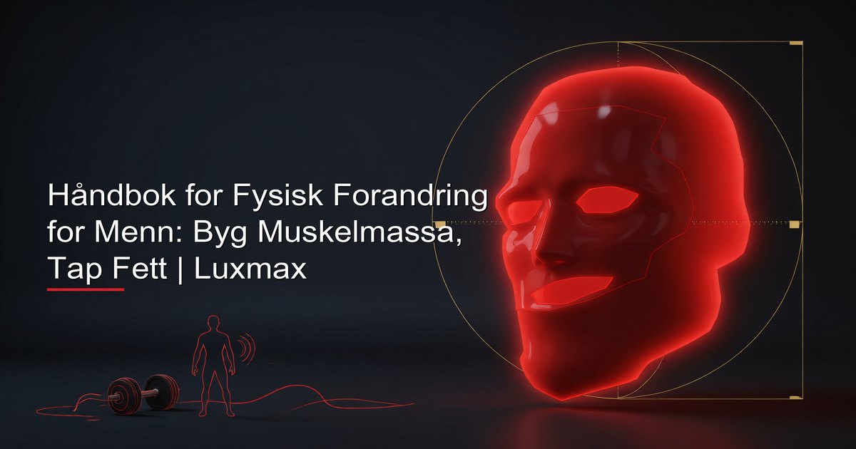Håndbok for Fysisk Forandring for Menn: Byg Muskelmassa, Tap Fett | Luxmax