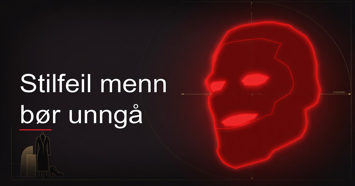 Stilfeil menn bør unngå