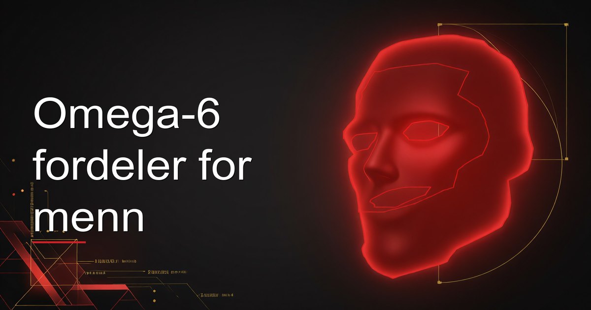 Omega-6 fordeler for menn