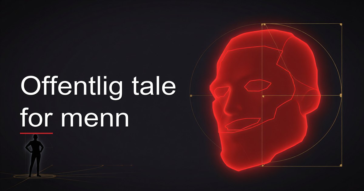 Offentlig tale for menn