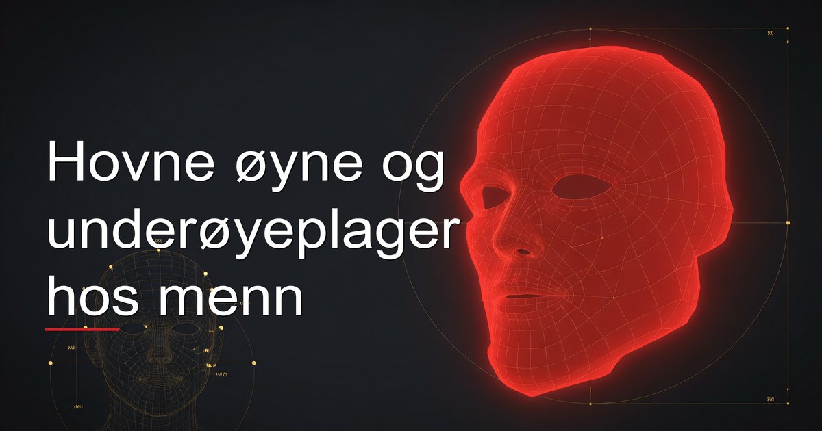 Slik blir du kvitt hovne øyne hos menn (morgen-fiks)