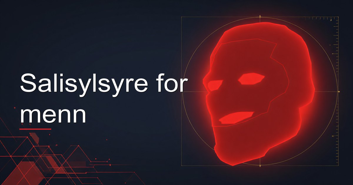 Salisylsyre for menn