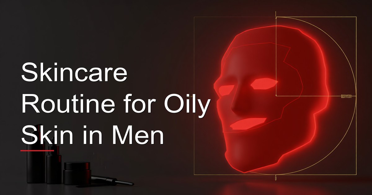 Skincare Routine for Oily Skin in Men